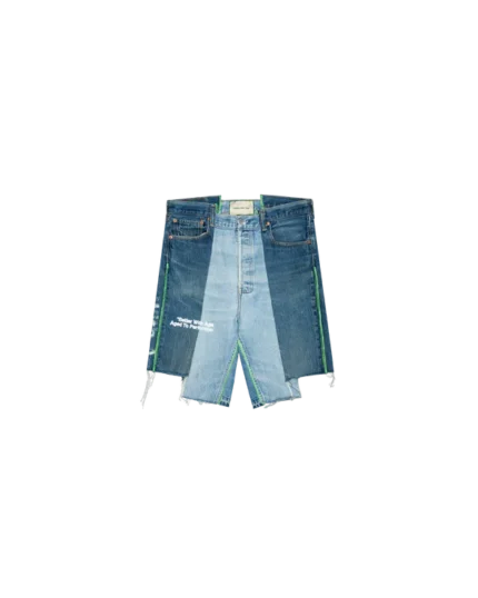 better with age lemon denim short