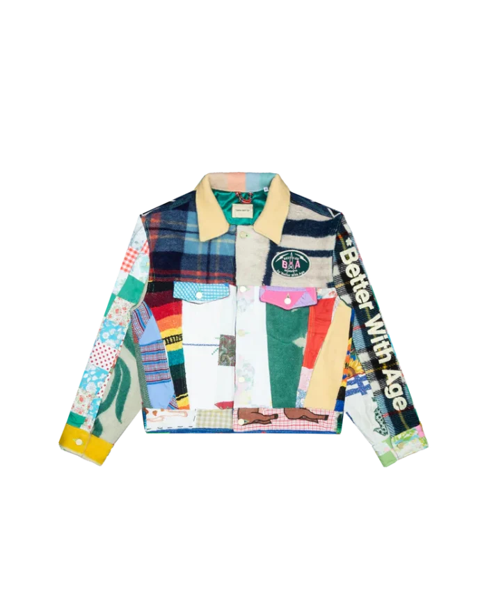 better with age remington blanket trucker jacket